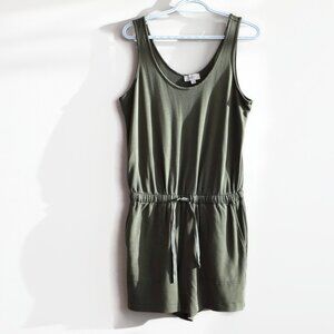 Olive Green Summer Jumper from Loft Outlet - Size M - Has Pockets